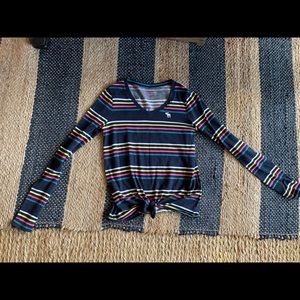 Abercrombie Kids girls navy sweater 11/12 Y